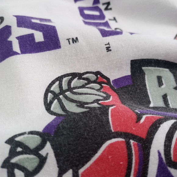 SOLD OUT Custom Reworked Vintage 1994 Toronto Raptors Bennygonia Shorts Handmade - Picture 9 of 10